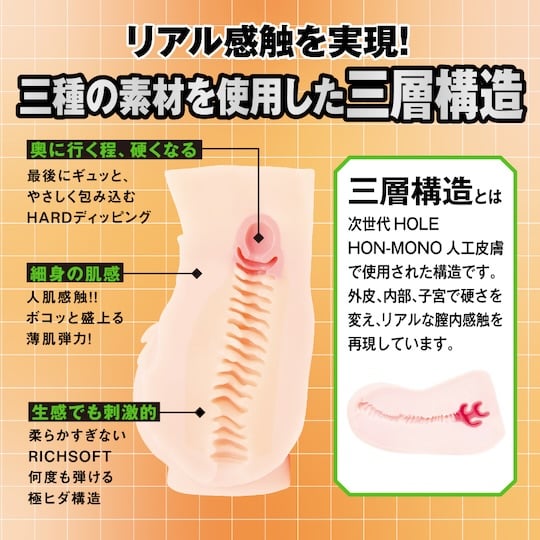 Onahole - Taimanin Hip Yukikaze Mizuki XL 1.2 Kg Vaginal - Producto de Importación - Image 5